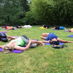 séances de yoga jardin sur Bethune